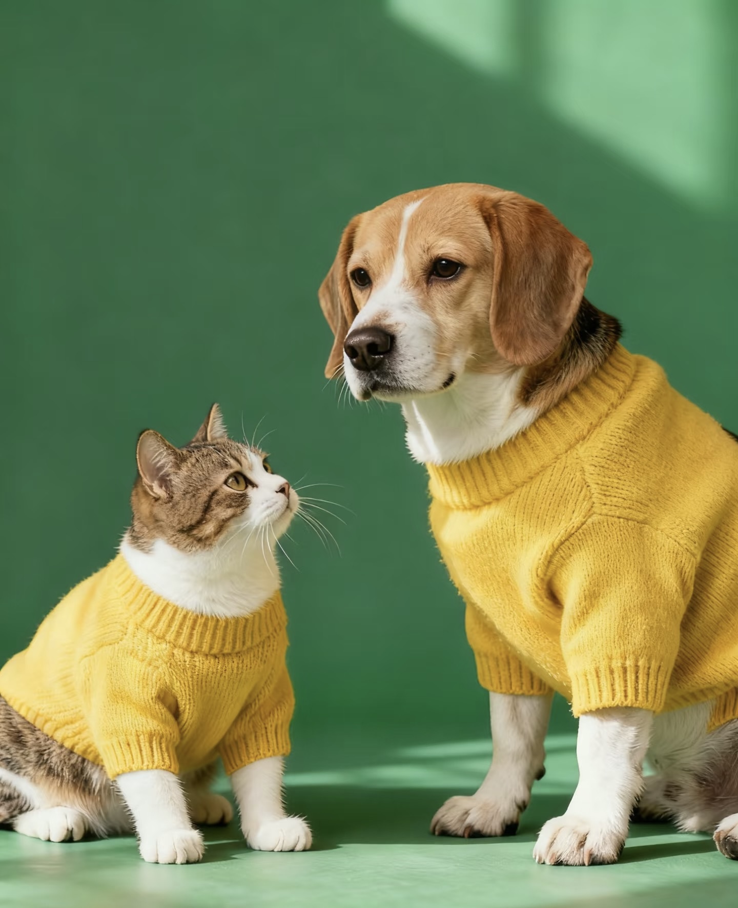 ペットの表情と毛色がよくわかる参考写真